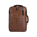 Leather Convertible Backpack + Anti-Theft Keyless Lock (3 In 1)