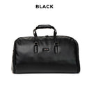 Leather Garment Duffle + Free Crossbody Bag