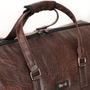 Leather Garment Duffle + Free Crossbody Bag