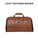 Leather Garment Duffle + Free Crossbody Bag