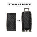 Leather Garment Duffle + Free Crossbody Bag