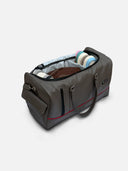 Premium Leather Duffle - The Organized Travel Bag